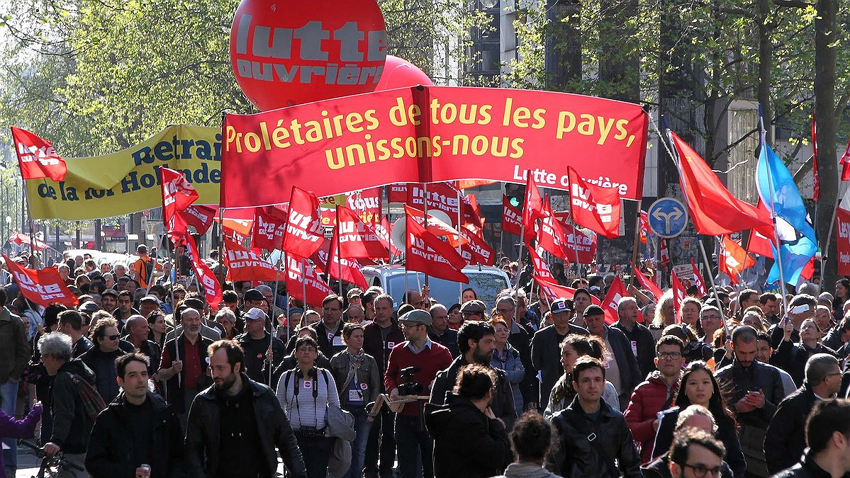 Illustration - Le 1er mai, affirmons que « L’Internationale sera le genre humain »