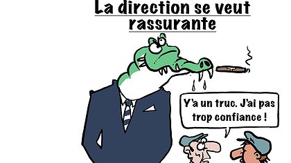 Illustration carton rouge