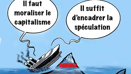 Illustration vider l'océan à la petite cuillière