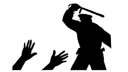 Illustration révolte de jeunes contre la police