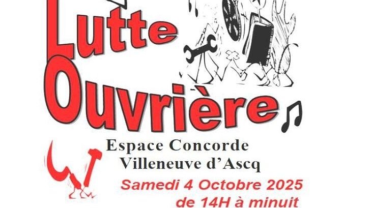 Illustration - Fête régionale de Lutte ouvrière à Villeneuve d'Ascq