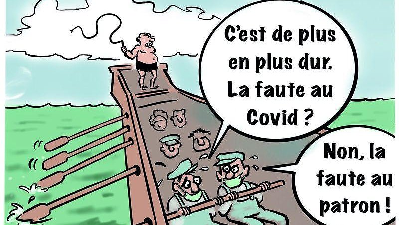 Illustration - pendant la pandémie, les profits sont bien soignés