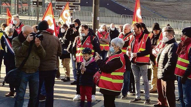 Illustration - mobilisés contre les suppressions d’emplois