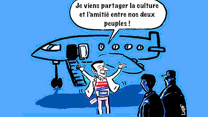 Illustration Macron à la reconquête des marchés