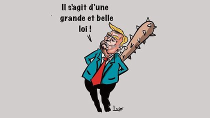 Illustration l’offensive antiouvrière de Trump