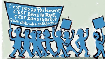 Illustration l’espoir n’est pas au Parlement !