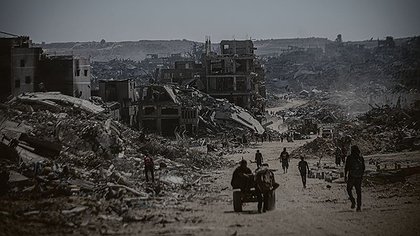Illustration pas la paix éternelle mais l’oppression permanente