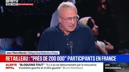 Illustration Interventions de Jean-Pierre Mercier dans un débat BFM TV